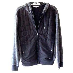 Calvin Klein gray Hooded Jacket - Size Small
